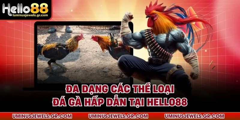 Đa dạng các thể loại đá gà hấp dẫn tại HELLO88